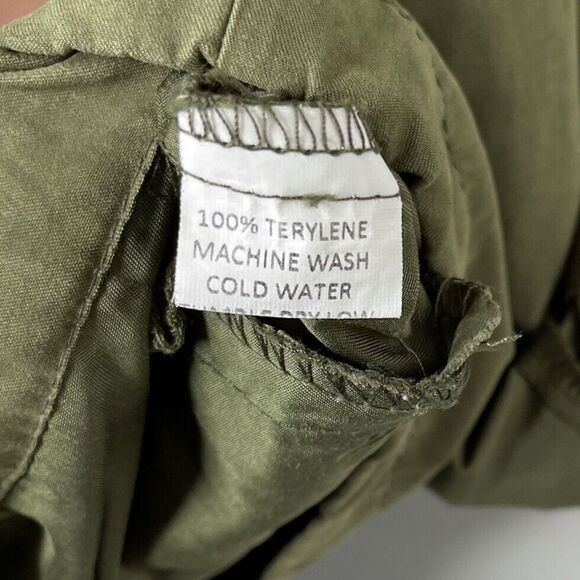 BRANDY MELVILLE Womens Olive Green Hooded Full-Zip Jacket One Size OS - Picture 8 of 9